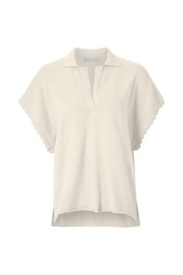 Strick-Shirt mit Polokragen | Vest polo collar