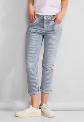 7/8 Jeans | Style QR Jane,mw,indigo stripe