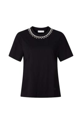 T- Shirt mit Strass - Aplikation | T-shirt with strass application org
