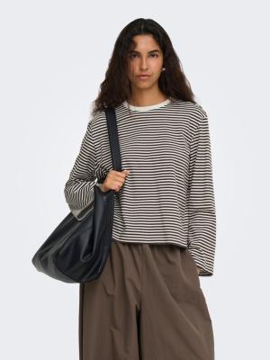ONLFREJA STRIPE L/S WIDE SLEEVE JRS