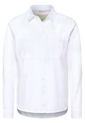 QR Cotton blouse w pockets