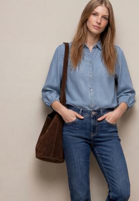 SOL_LTD QR Washed shirtcollar