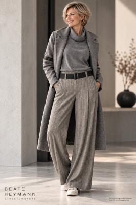 Beate Heymann Hose „Trousers Classic“ – Grau