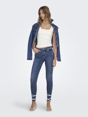 ONLWAUW MID SKINNY BJ114-3 NOOS