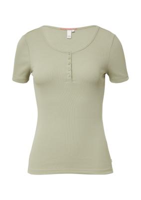 Lieblings-T-Shirt mit Knopfleiste