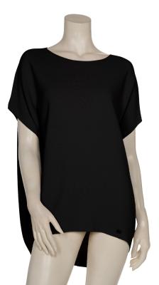 DESIGNER-MINIMALISMUS: Beate Heymann Strick-Top in Schwarz