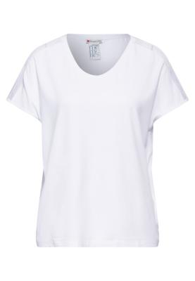 leichtes T-Shirt | shirt w.lace at shoulder