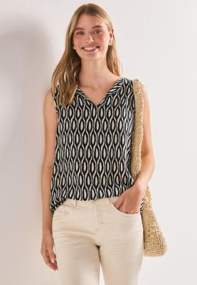 printed mat-mix top w flap det