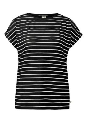 Locker geschnittenes T-Shirt aus Modalmix