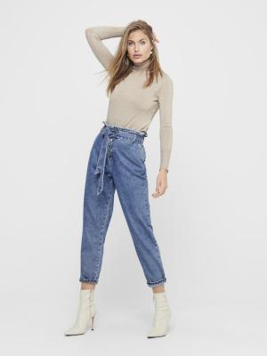 Körpernaher Rollkragenpullover | ONLVENICE LIFE LS ROLL PULLOVER KNT