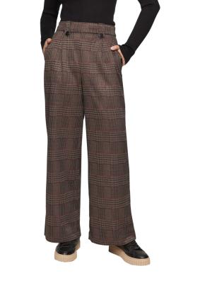 Wide-Leg-Hose aus Interlock-Jersey