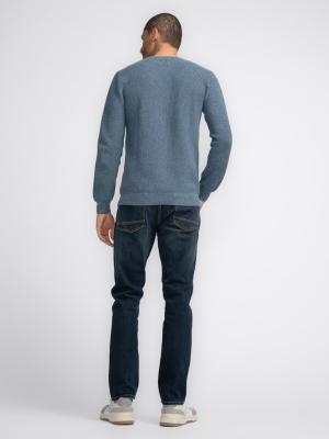 Zeitloser Komfort: Herren-Pullover | Men Knitwear Round Neck Basic