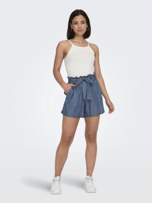 Short | ONLBEA SMILLA HW PB LOOSE DNM SHORT
