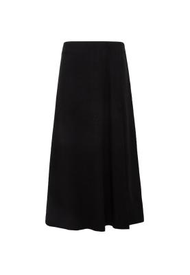 WOVEN MIDI SKIRT