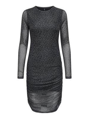 Elegantes Festkleid mit Mesh-Details | ONLERICA LIFE L/S SHORT DRESS JRS