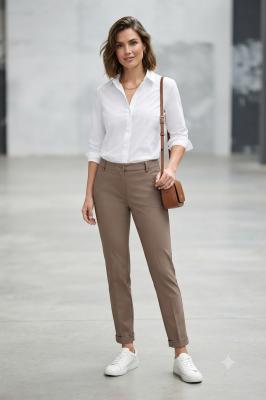 Ute 7/8 | Moderne Chino Style Hose – Dein stilvoller Begleiter für jeden Tag
