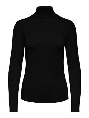 ONLSIA L/S ROLL NECK TOP BOX JRS