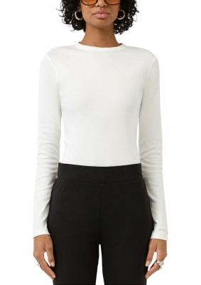 Longsleeve aus softem Baumwoll-Modalmix