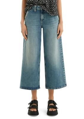 Jeans-Hose mit Schlag