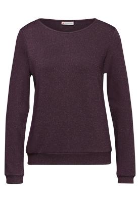 fine shiny knit look shirt