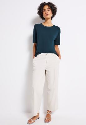 shirt with deco collar