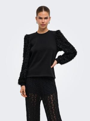 ONLLAVIN L/S O-NECK MIX SWT
