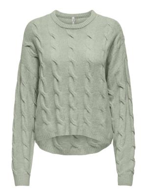 ONLJEANETT LIFE LS CABLE O-NECK CC