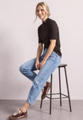 rib turtle neck shirt