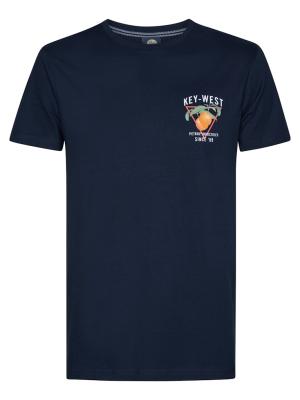 T-Shirt mit Key West Print – von Petrol Industries