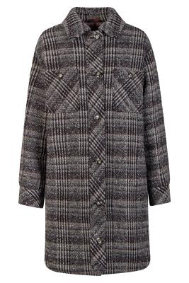 Damen-Karojacke in Hemdform