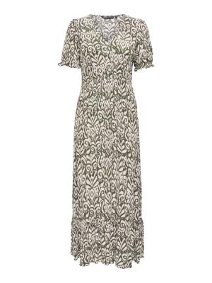 ONLCHIANTI S/S LONG DRESS WVN NOOS