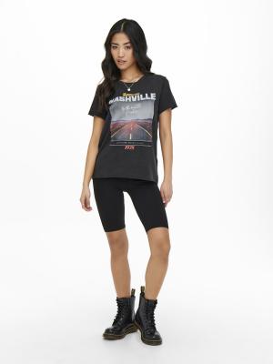 Einfarbige Biker-Shorts | ONLLOVE LIFE SHORTS JRS