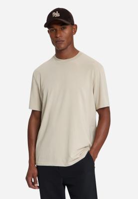 T-Shirt Crewneck Solid Basic Stretch