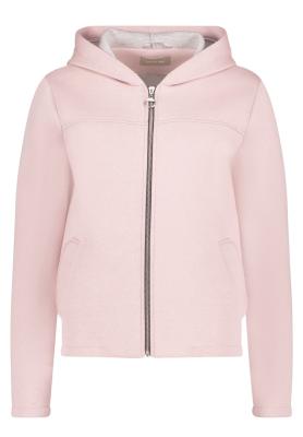 Amber & June Kapuzenjacke – Sportive Eleganz in zartem Rosé