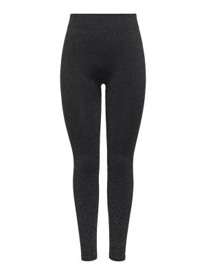 Leggings | ONLVICKY GLITTER SEAMLESS RIB LEGGI