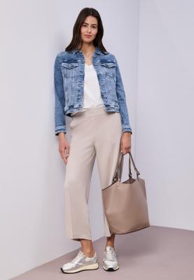 QR Style Jacket,mid blue washe