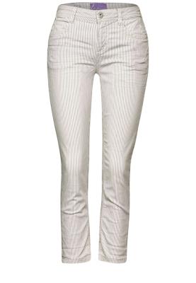 gestreifte 7/8 Jeans | Style Denim-Jane,mw,sand strip