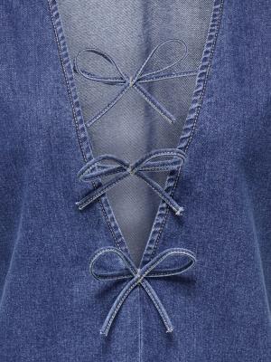 ONLANNIE BOW DNM DRESS GUA