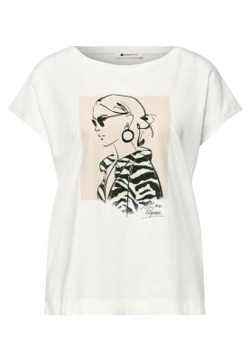 lady print shirt