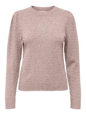 Klassischer Strickpullover von ONLY | ONLKATIA LS PUFF O-NECK CC KNT