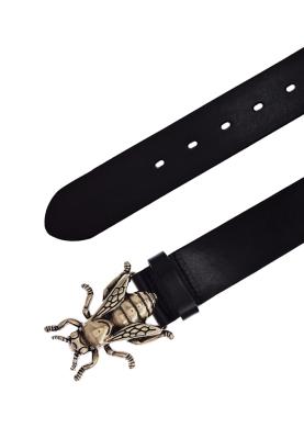 Gürtel mit einer charakteristischen Koppelschließe | 40 mm Vollledergürtel