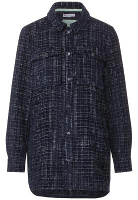 Stylisches Overshirt | Chenille Boucle Overshirt