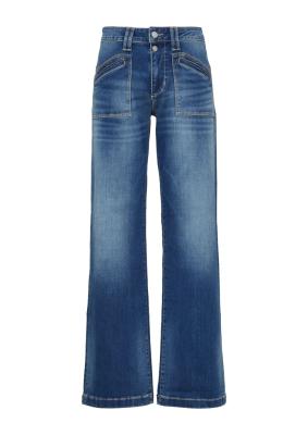 Reena Jeans mit hohem Bund und ausgestelltem Bein