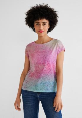 Cooles Damen T-Shirt | burn dessin color shading shir