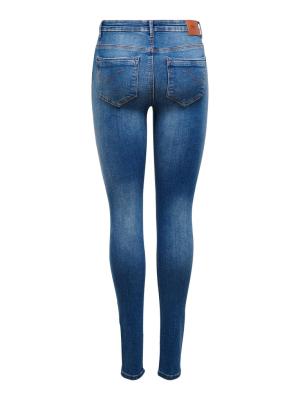 Skinny-Fit-Jeans mit High Waist | ONLPAOLA LIFE HW SK DNM AZG0007 NOO