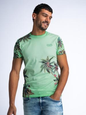 "Reefquest" Botanikmuster T-Shirt | Men T-Shirt SS