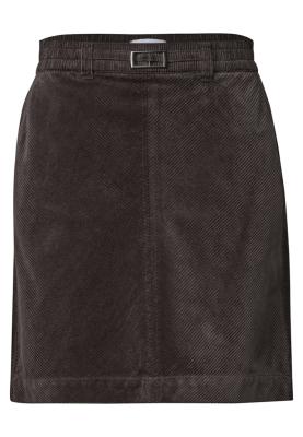corduroy skirt_solid