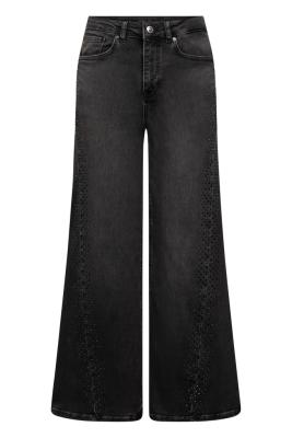 Sventy Crop Bling | Wide Leg Jeans mit Strass – moderner Denim mit besonderem Detail