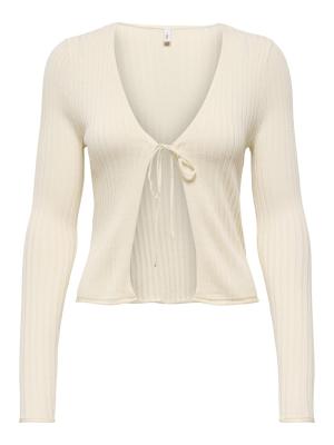 Weiche Strickjacke mit Bindeverschluss–Dein perfekter Allrounder | ONLMILA LS V-NECK CARDIGAN CS KNT