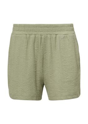 Strukturierte Jersey-Shorts